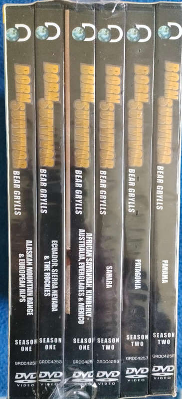 Born Survivor ,Bear Grylls Box set