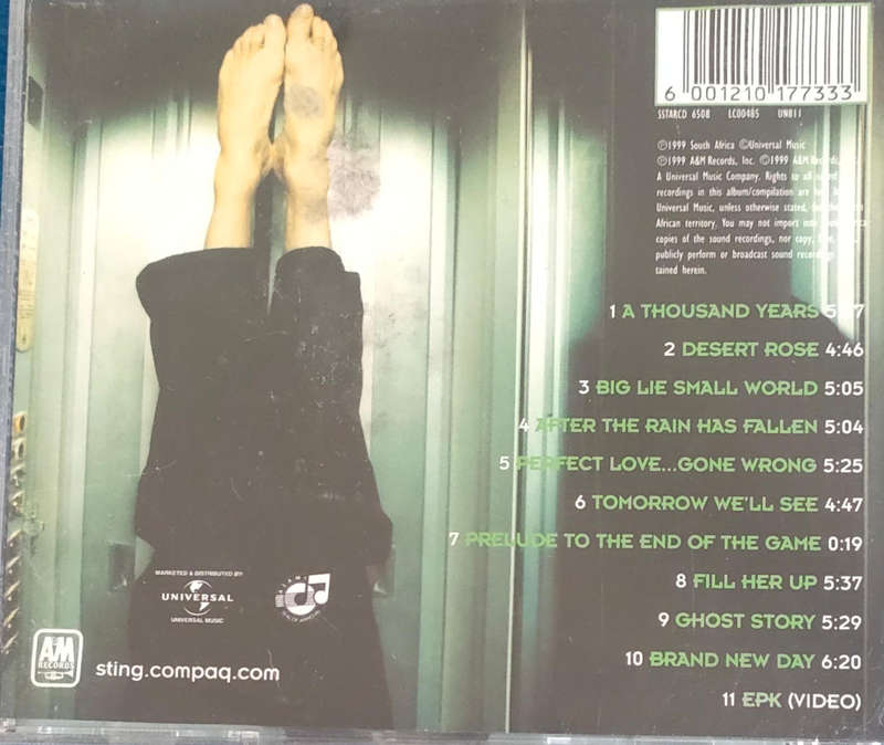 Sting - Brand New Day