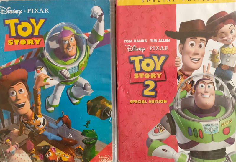 Toy Story 1,2 Dvd Bundle