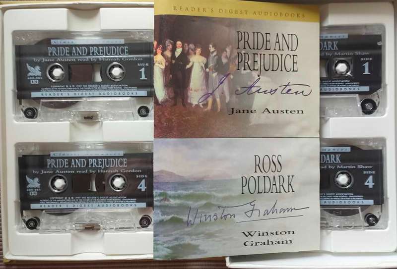 Pride and Prejudice ,Ross Poldark - Audio Books