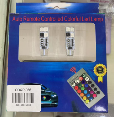 T10 6 SMD LED 5050 Light Bulb For Car