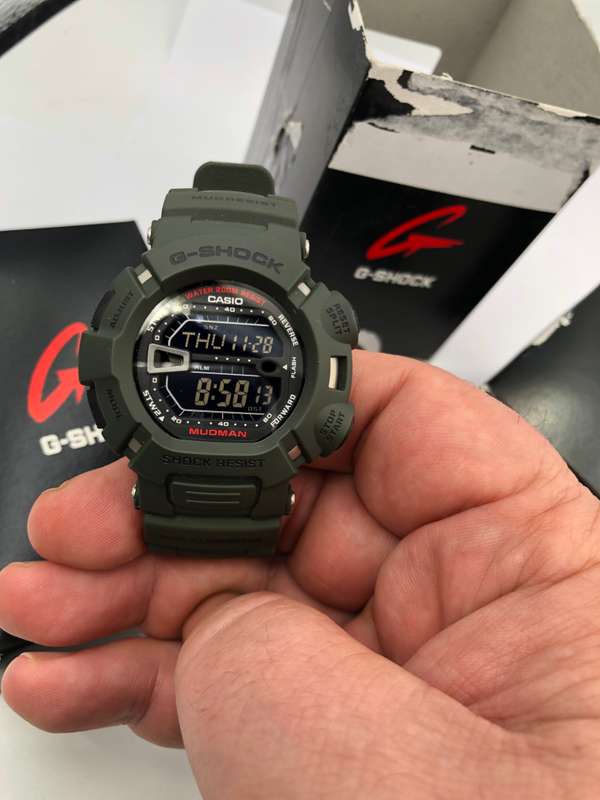 Casio Mens G-9000-3VDR G-Shock Mudman Digital Watch