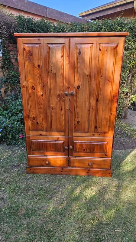 Oregon Pine Cupboard