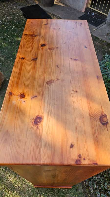 Oregon Pine Cupboard