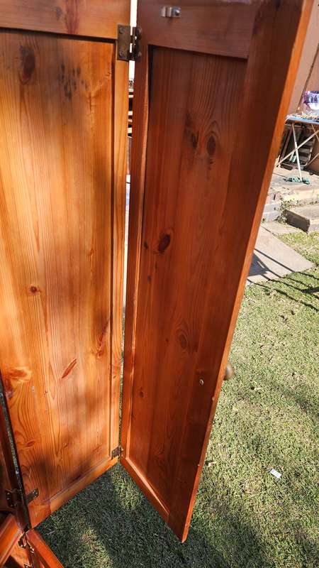 Oregon Pine Cupboard