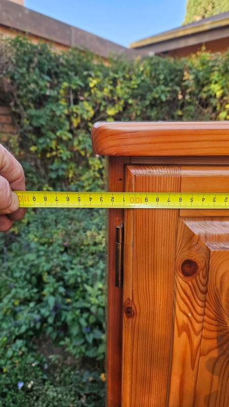 Oregon Pine Cupboard
