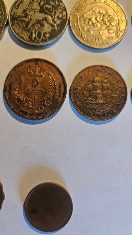Rare 1977 Silver Jubilee, East Africa 1 Shilling Coins, Error Coin, Blank and More