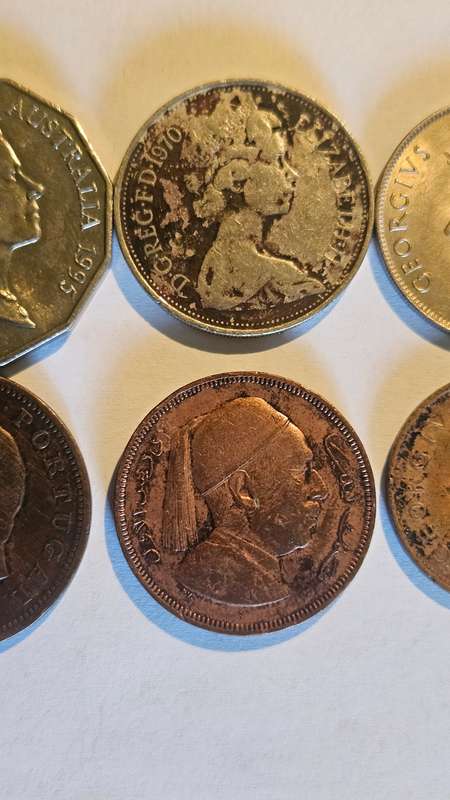 Rare 1977 Silver Jubilee, East Africa 1 Shilling Coins, Error Coin, Blank and More