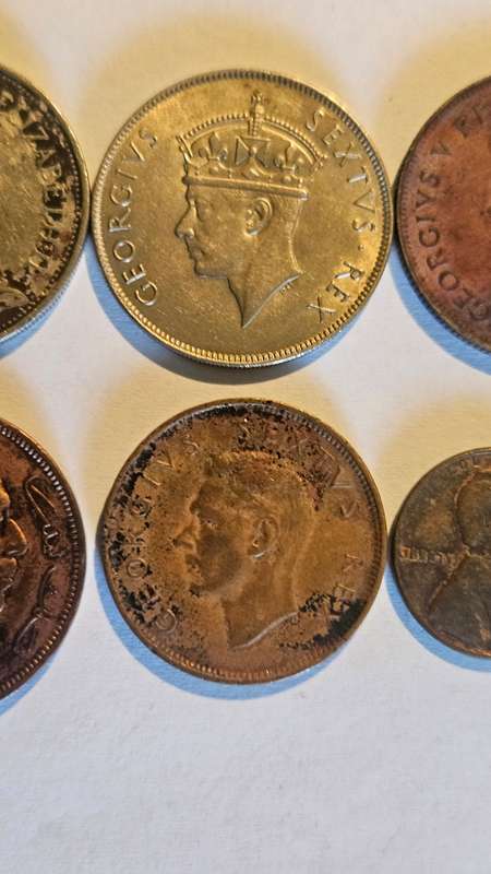 Rare 1977 Silver Jubilee, East Africa 1 Shilling Coins, Error Coin, Blank and More