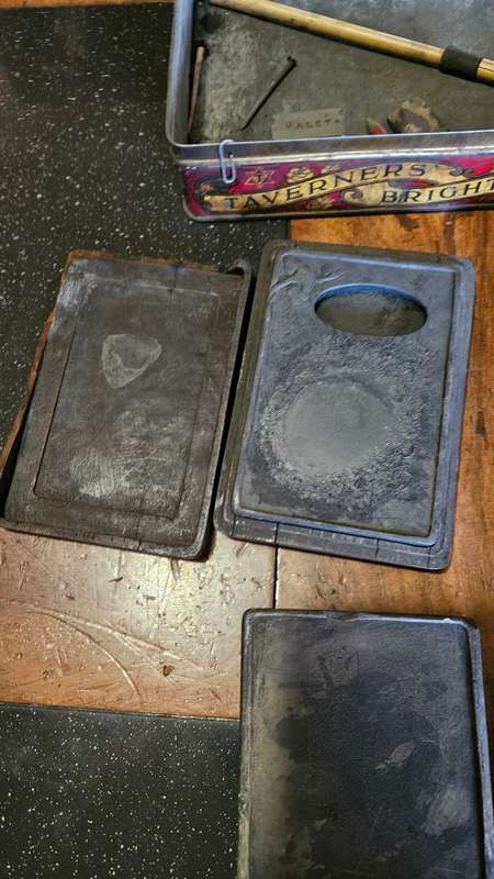 Antique Ink Stone Set