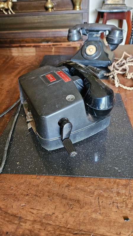 Vintage Bakelite Tellephones