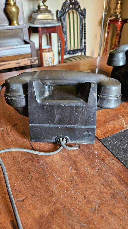 Two Vintage Telephones