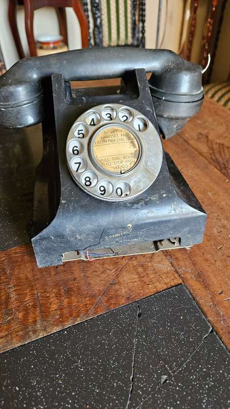 Two Vintage Telephones