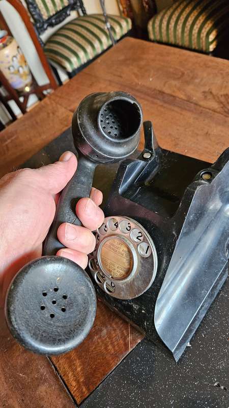 Two Vintage Telephones