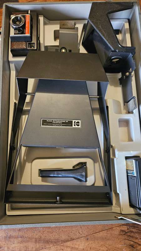 Kodak Instamatic X35F Camera Ektagraphic EF Visual Maker Kit