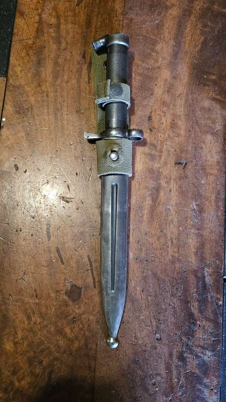 "RESERVED for BUSHDAN"    Swedish Knife Bayonet m/1896