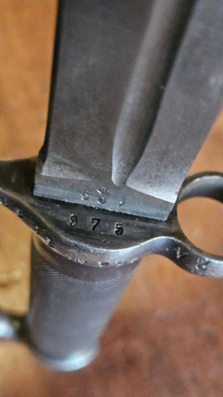 "RESERVED for BUSHDAN"    Swedish Knife Bayonet m/1896