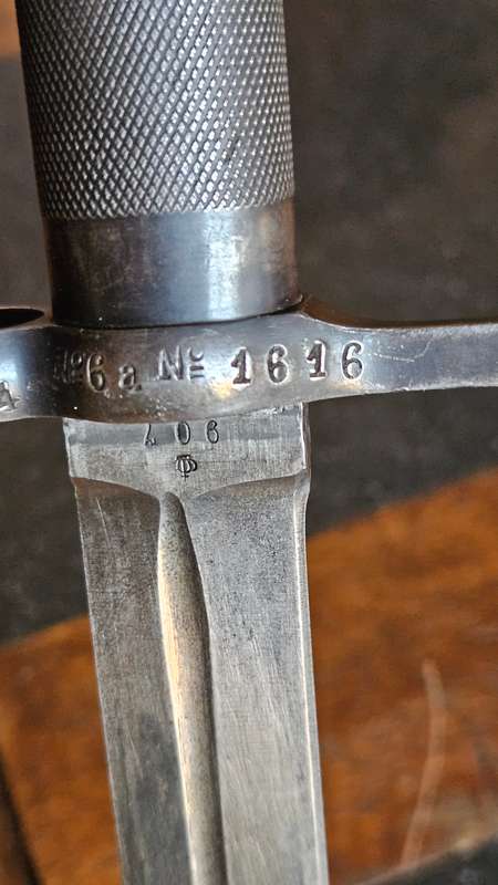 "RESERVED for BUSHDAN"    Swedish Knife Bayonet m/1896