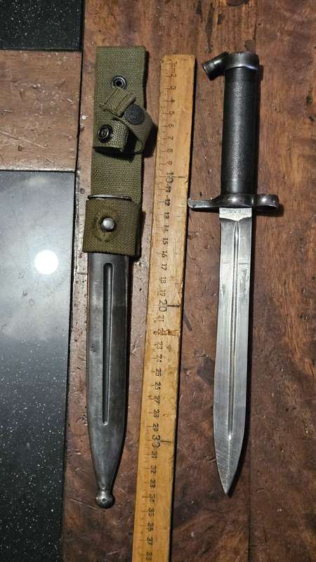 "RESERVED for BUSHDAN"    Swedish Knife Bayonet m/1896