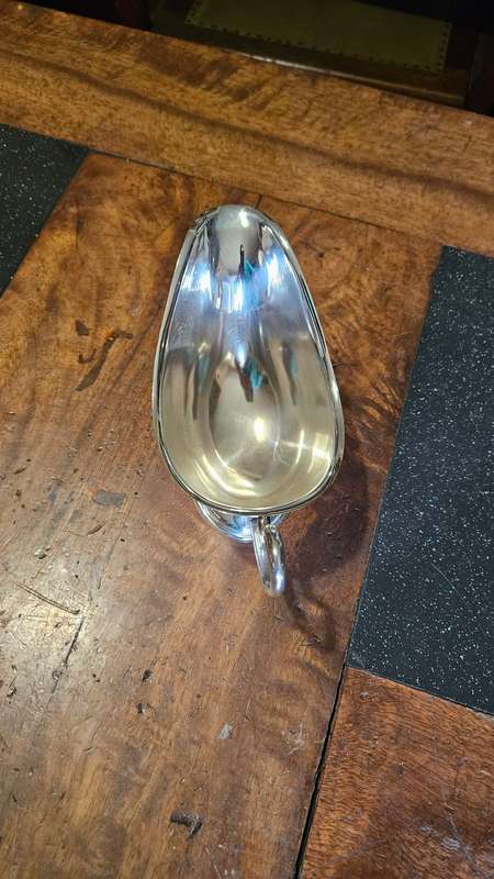 Silver Plated Sauce Boat