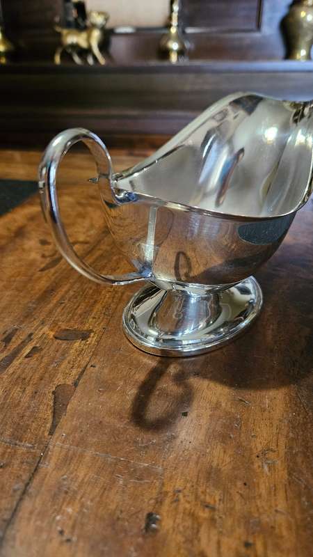 Silver Plated Sauce Boat