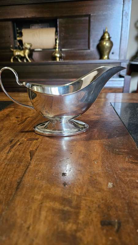 Silver Plated Sauce Boat