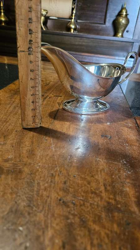 Silver Plated Sauce Boat