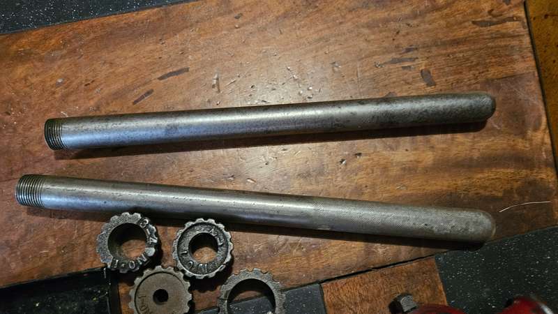 "RESERVED FOR TAAIBRAH"   Little Giant Pipe Threading Tool Kit. Made in USA