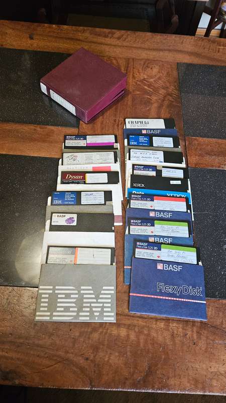 IBM & BASF Computer Diskettes