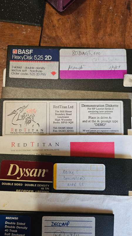 IBM & BASF Computer Diskettes