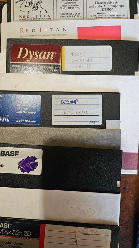 IBM & BASF Computer Diskettes