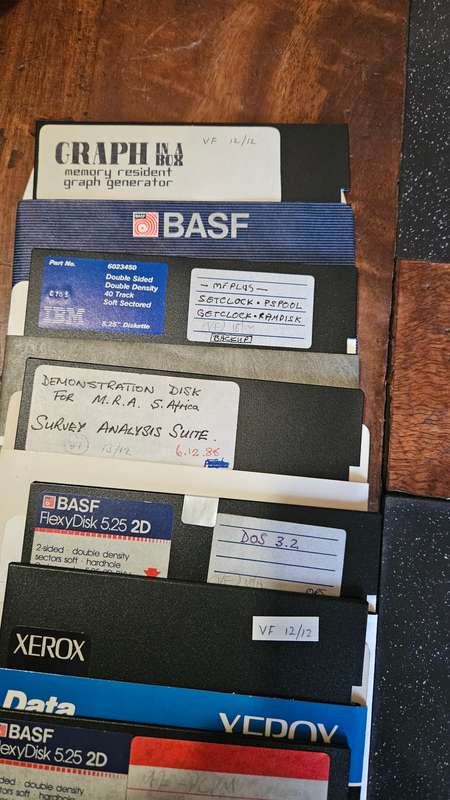 IBM & BASF Computer Diskettes