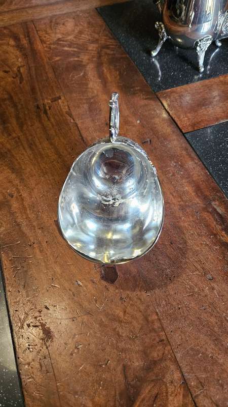 EPNS Ketlle, Sugar Bowl & Condiment Set