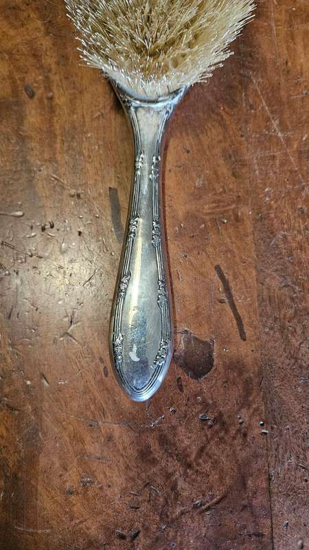 Silver Hair Brush