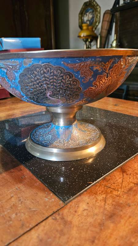 Vintage Indian Brass Bowl