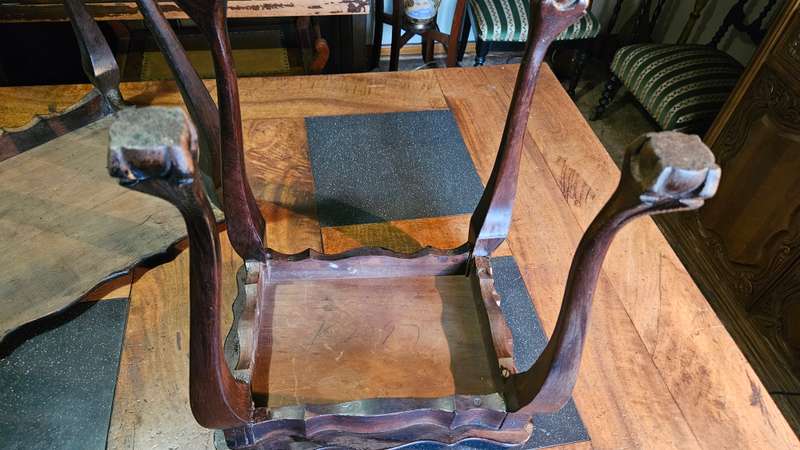 Two Vintage Ball & Claw Tables