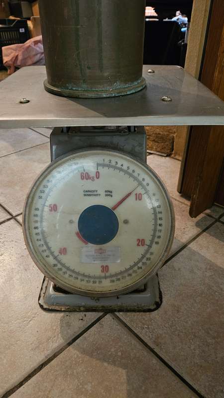 Large Vintage Brass Canon Shell Casing
