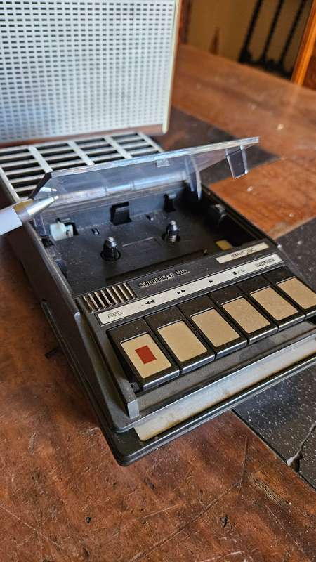 Vintage telefunken Radio & Masonic Tape Recorder