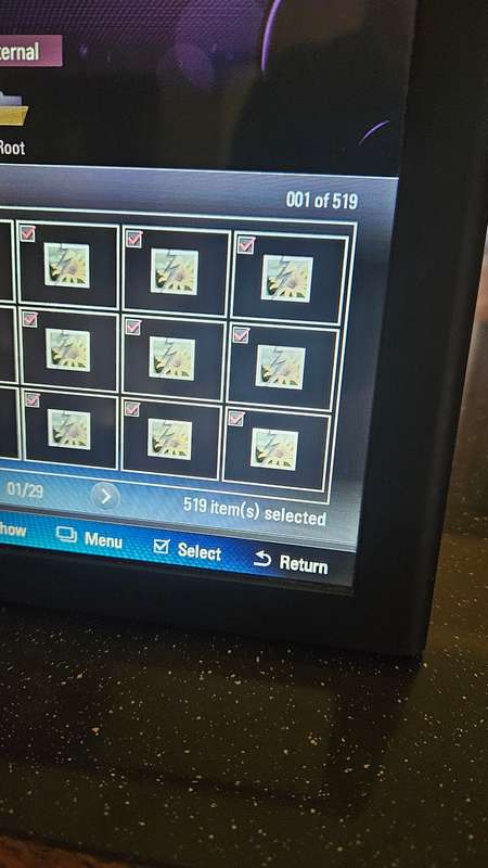 LG Digital Photo Display Unit. Model F8012N
