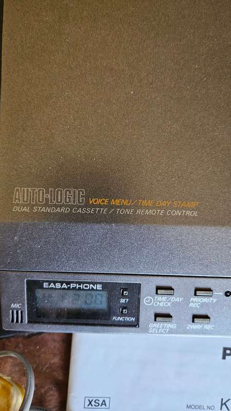 Panasonic Easy Phone Answering Machine. Model KX-T 1470B