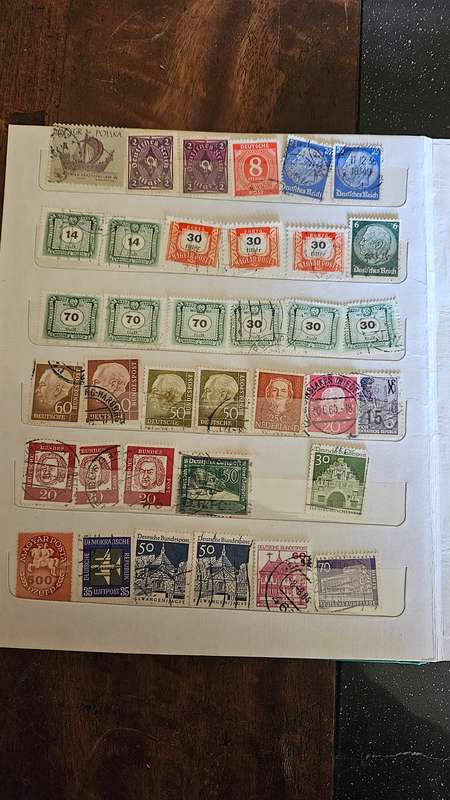 Stamp Album Full