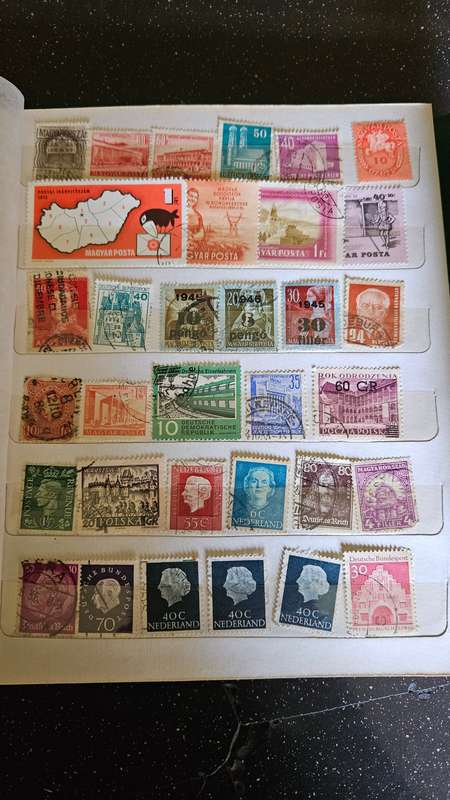 Stamp Album Full
