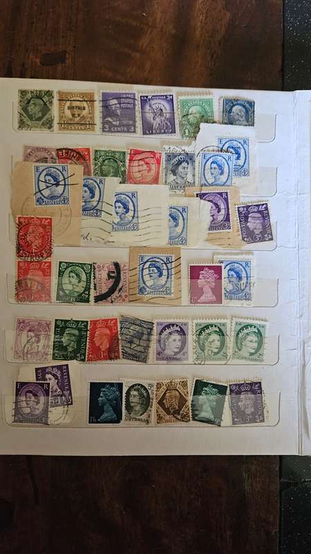 Stamp Album Full