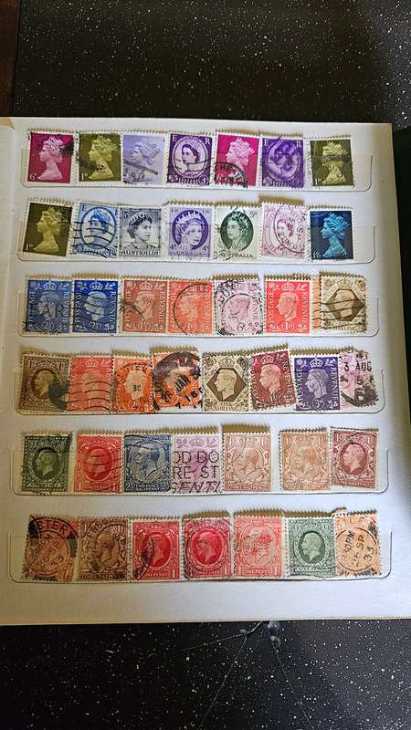 Stamp Album Full