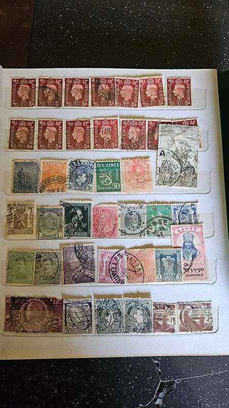 Stamp Album Full
