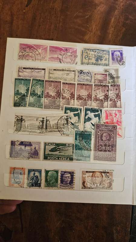 Stamp Album Full