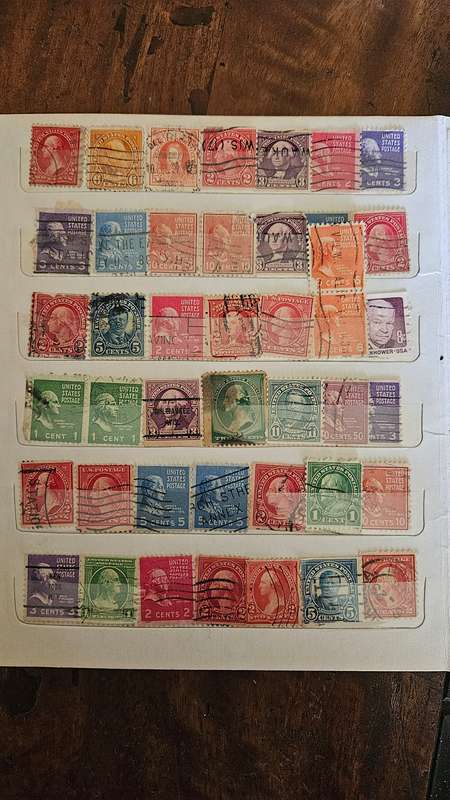 Stamp Album Full