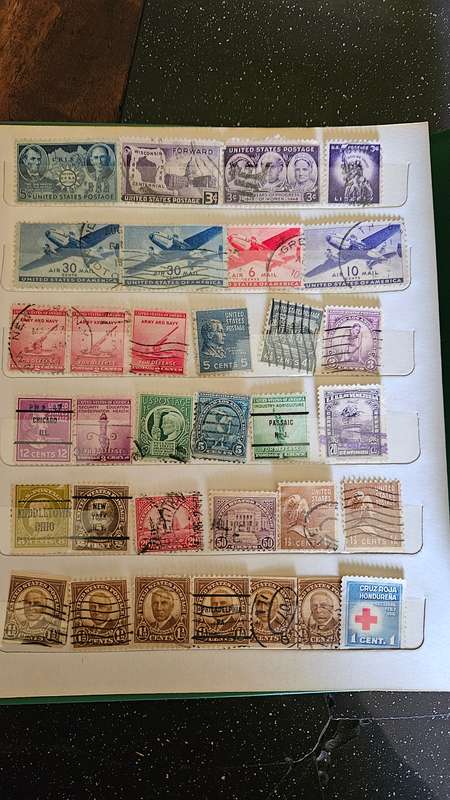 Stamp Album Full