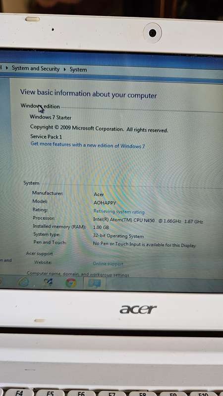 Acer AOHappy Laptop