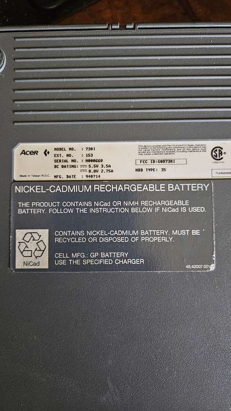 Acer Laptop Model 3701 plus HP Deskjet & Accessories